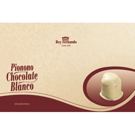 Piononos Rey Fernando con Chocolate Blanco caja 6 uds