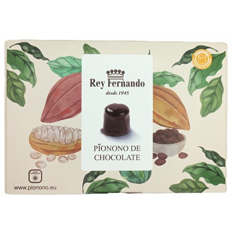 Piononos Rey Fernando con Chocolate Negro caja 6 uds